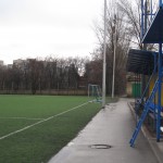 Футбольне поле розміром 100м*67м зі штучним покриттям та трибуни