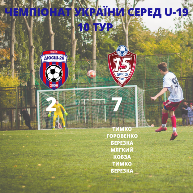 Чемпіонат України серед U-19 10 ТУР
